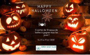 Happy Halloween dans nos golfs ! - Open Golf Club