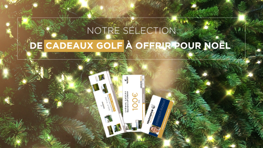 Cadeaux golf de Noël 2024, Resonance Golf Collection